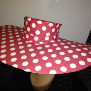 Wide Brim Polka Dots Derby